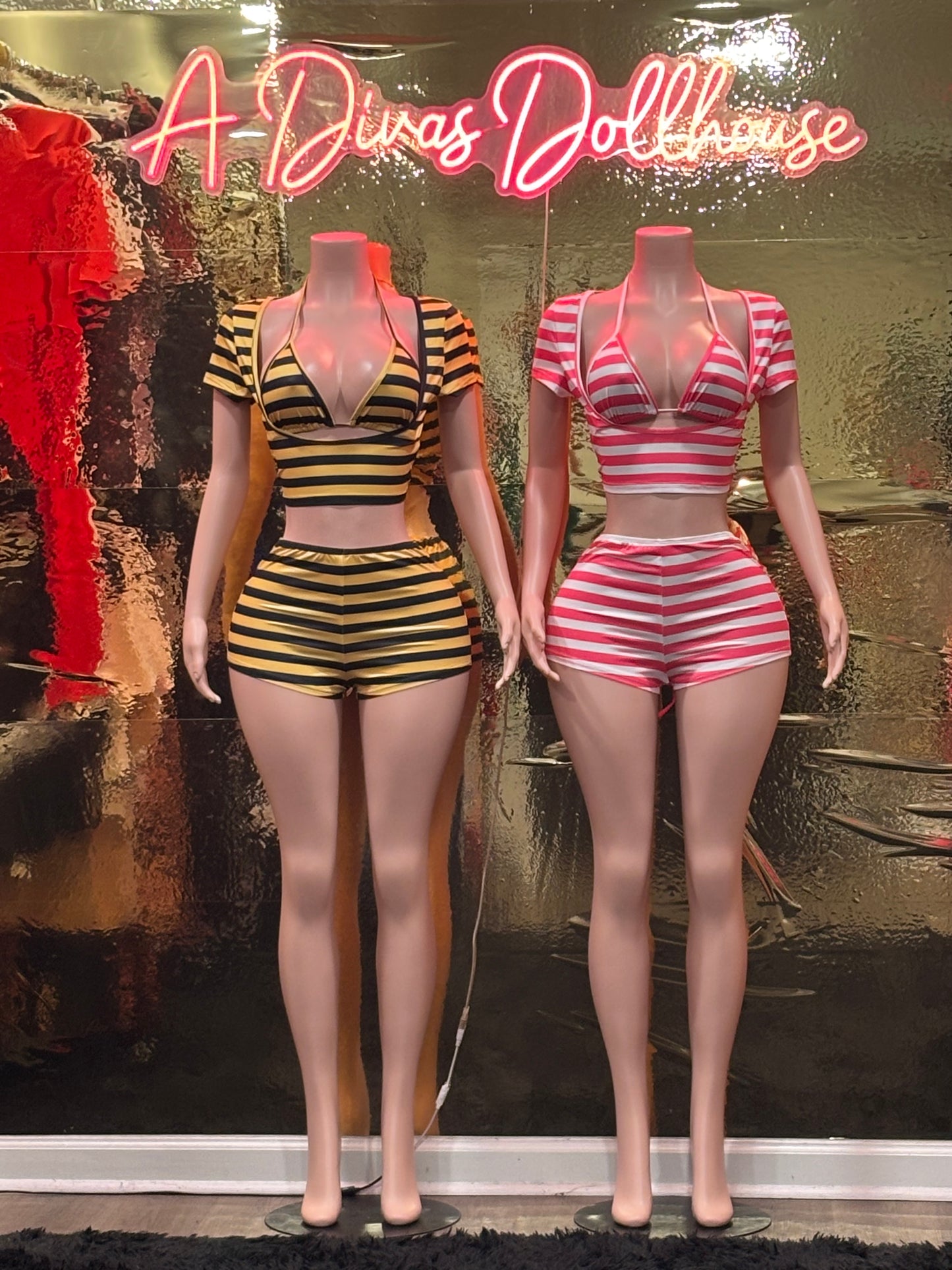 Stripe Me Down 3pc Set
