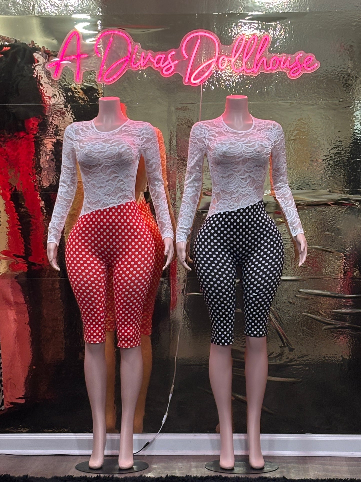 Made you look Polka Dot Jumpsuit