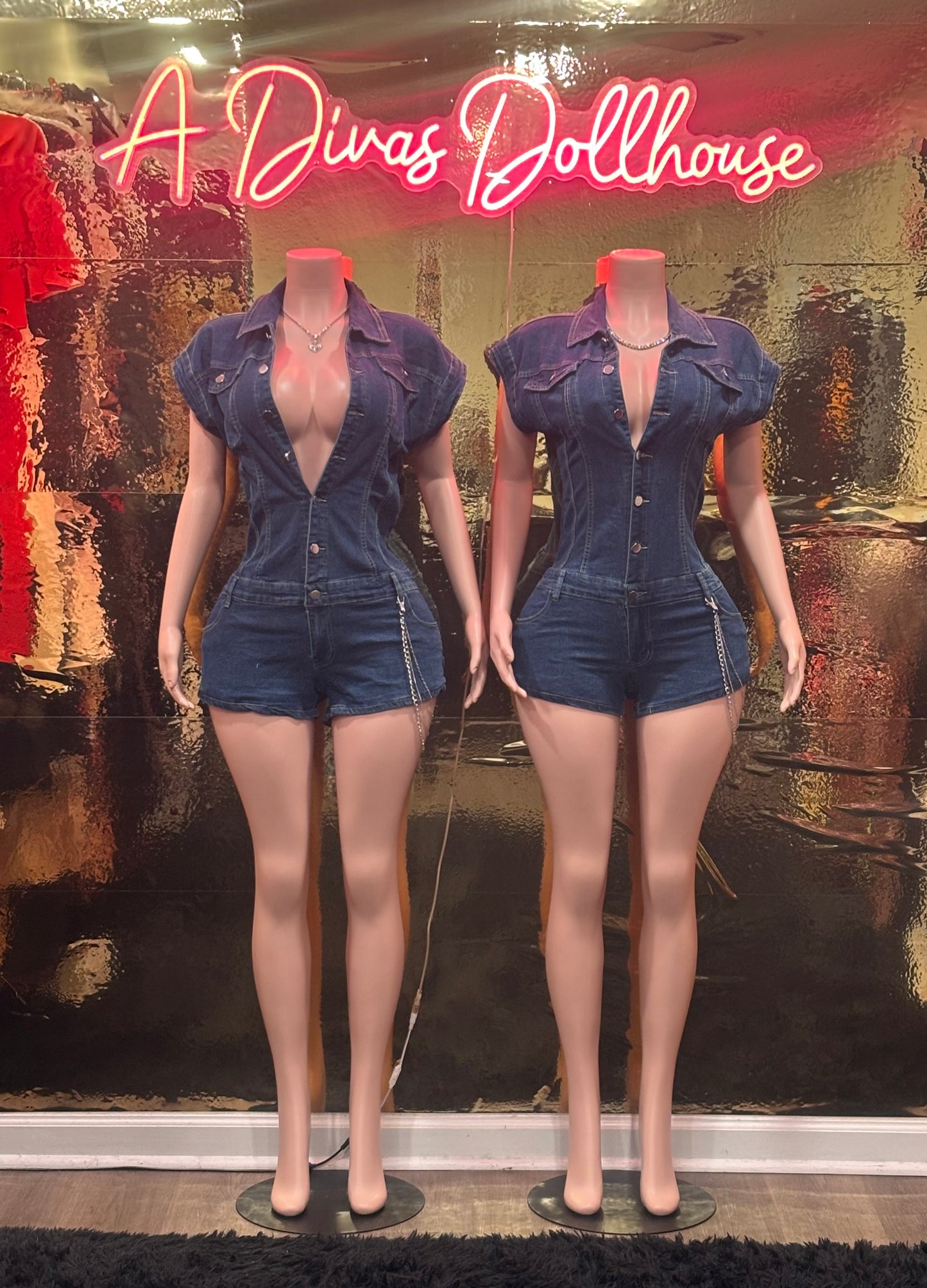 Denim Jumpsuit