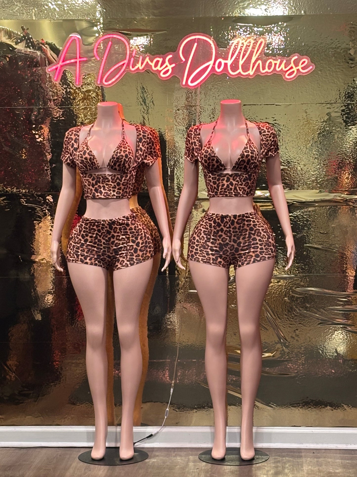 3pc Leopard Set