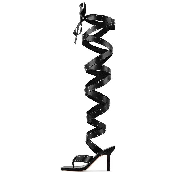 Thigh high sandal