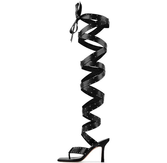 Thigh high sandal
