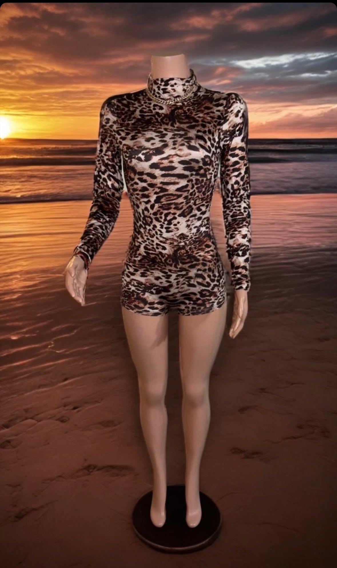 Leopard Jumpsuit