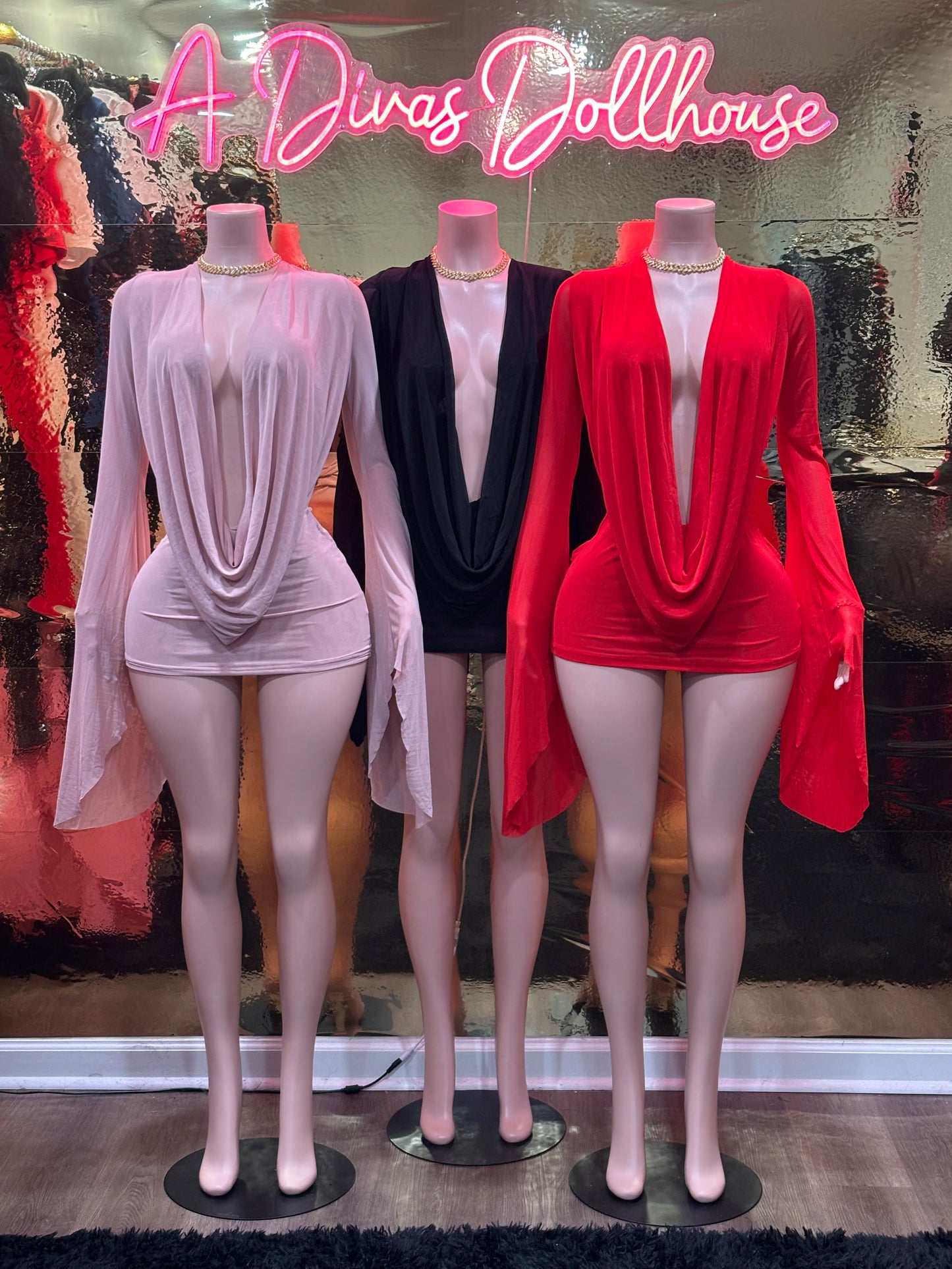 Viral V-Day Dress