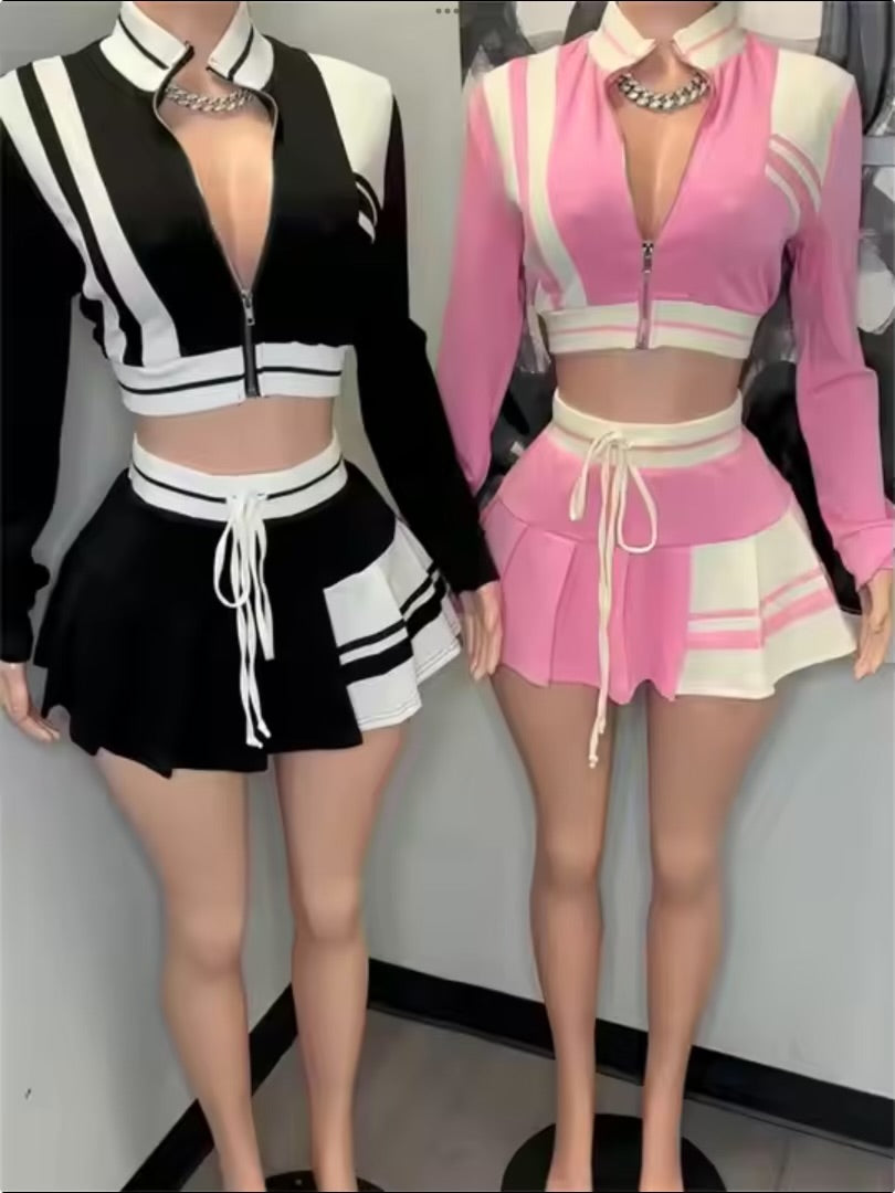 Baddie Skirt Set