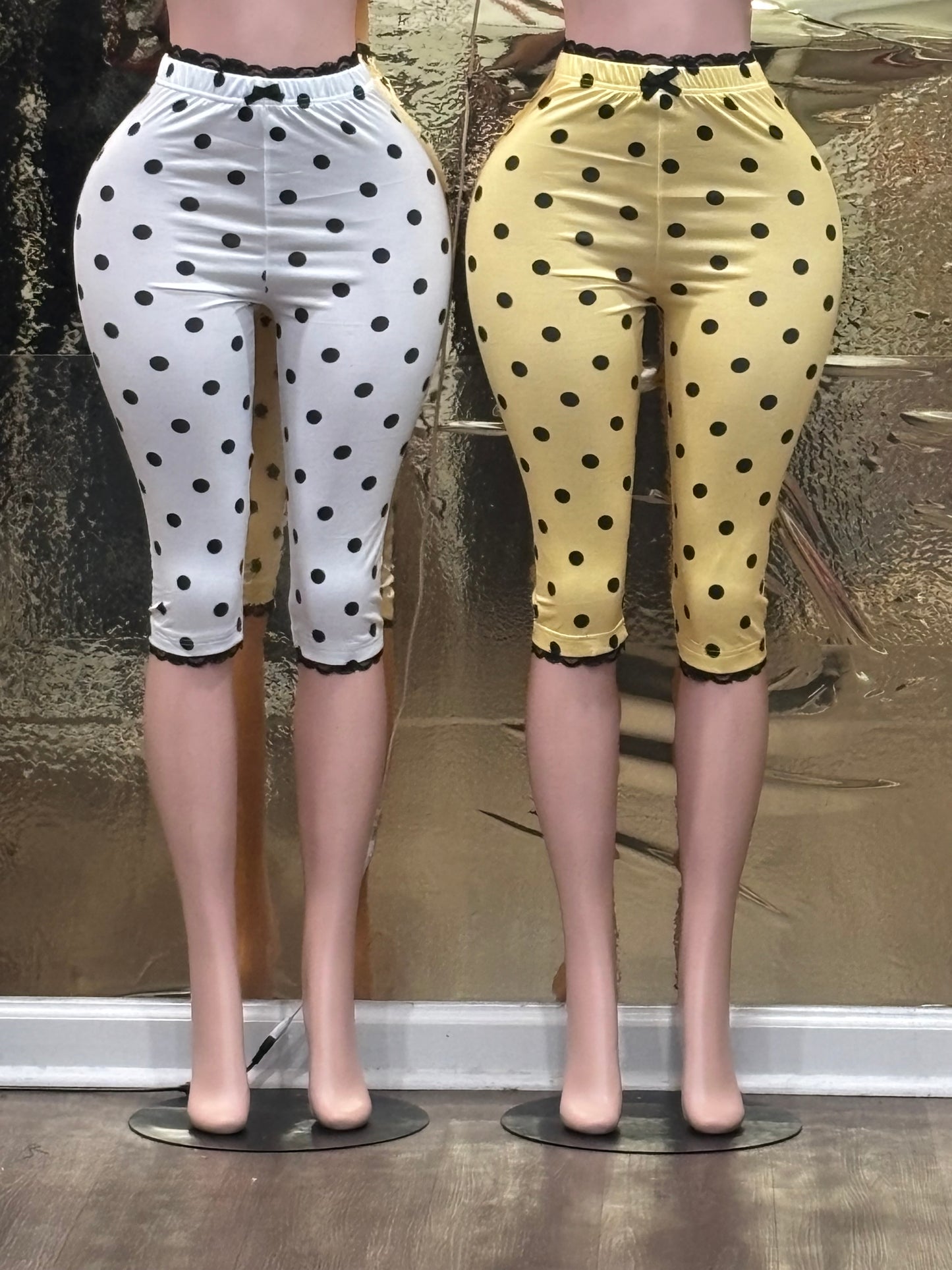 Large Dot Capris