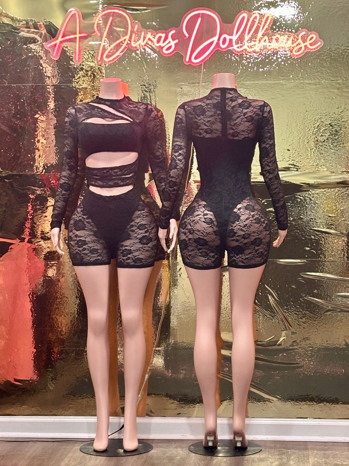 Drip Effect Romper