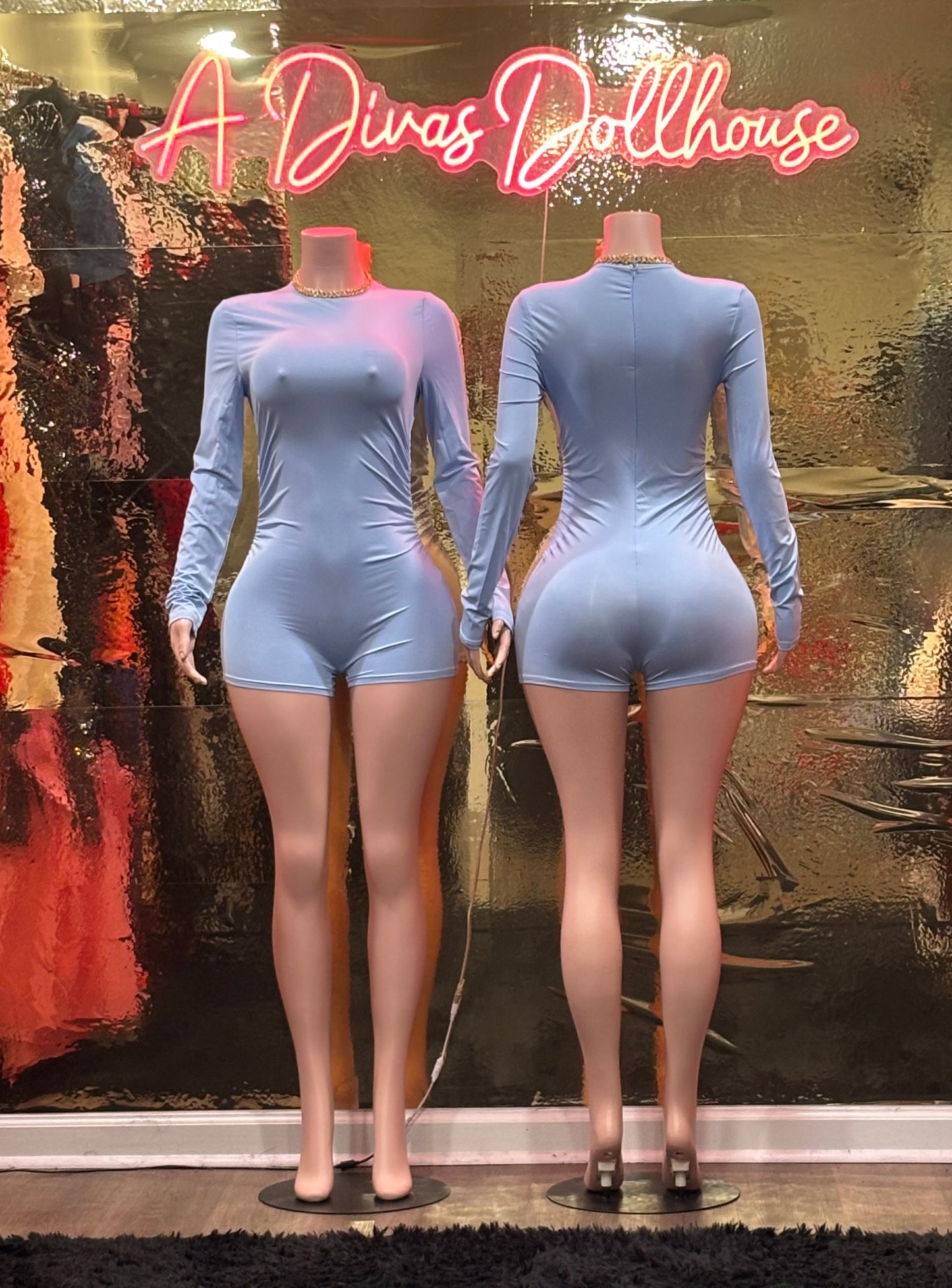 Sky Blue Jumpsuit