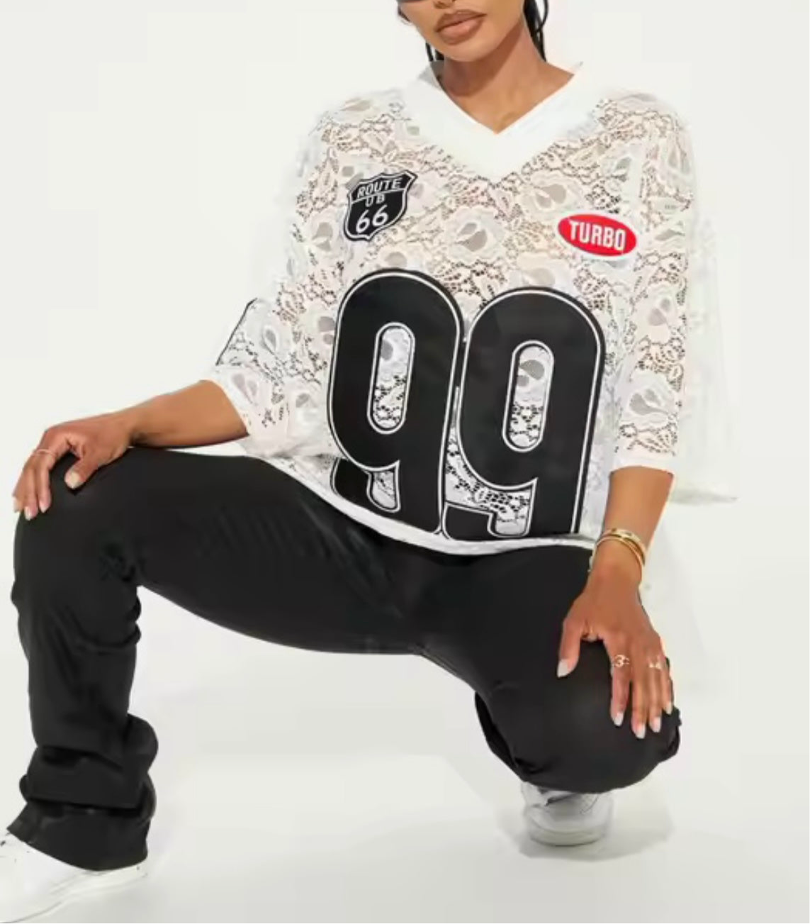 Player #99 Lace Jersey